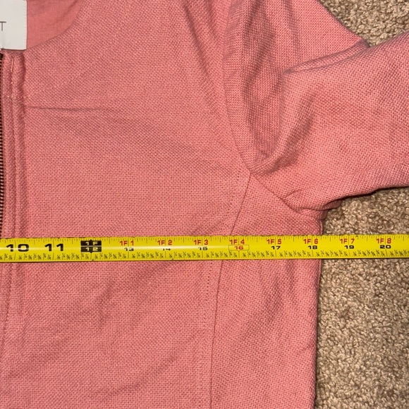 LOFT • Linen/Cotton Blend Zip Up Blazer - Picture 6 of 9